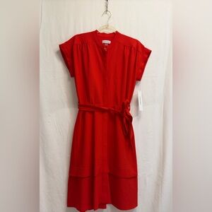 Calvin Klein Red midi